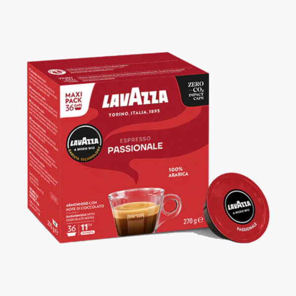 25020 Lavazza Capsule A Modo Mio Passionale Conf 36 Pz - immagine 1