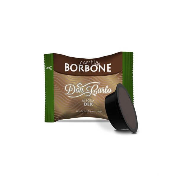 Borbone Capsula Miscela Deca Don Carlo Compatibile Lavazza A Modo Mio Conf 100 Pz - immagine 1
