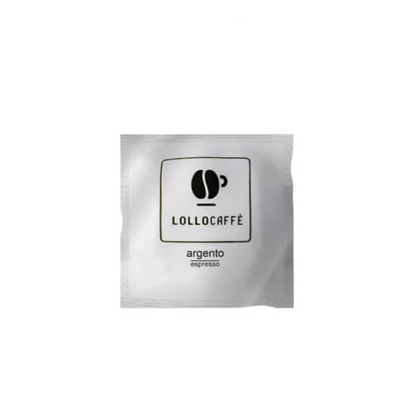 cialde lollo argento caffè filtrocarta ese 44 mm