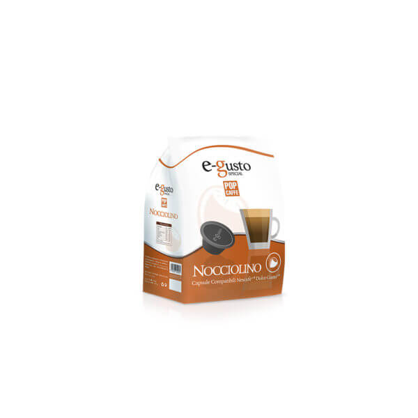 egusto-nocciolino.jpg pop caffè nocciolino capsule e-gusto compatibili nescafé dolce gusto