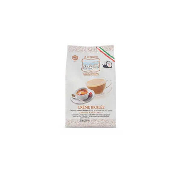 Toda Creme Brulèe Gattopardo Compatibile Lavazza  A Modo Mio Conf 16 Pz - immagine 1