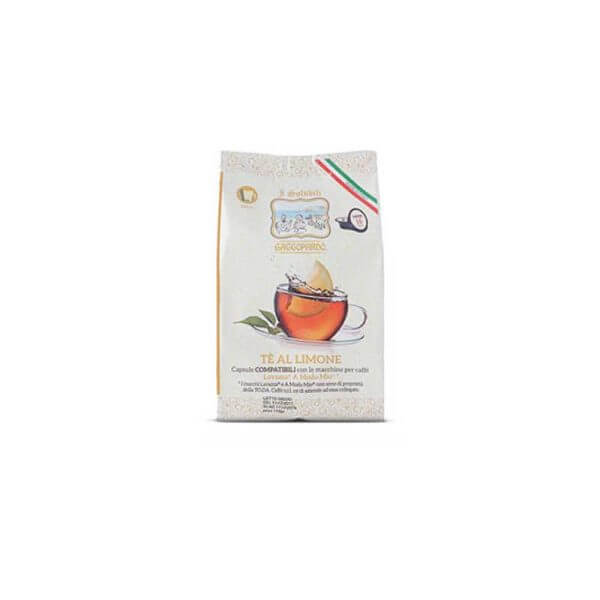 toda-te-limone Toda Tè al Limone Gattopardo Compatibile Lavazza A Modo Mio Conf 16 Pz - immagine 1