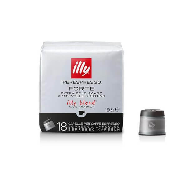 Illy Capsule Iperespresso Gusto Forte Conf 18 Pz - immagine 1