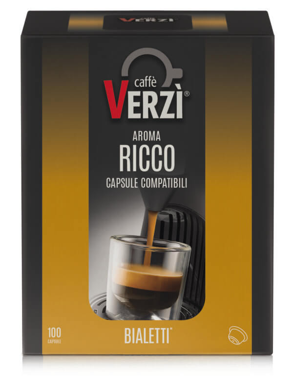 Verzì Compatibile Bialetti Miscela Aroma Ricco Conf 100 Pz - immagine 2