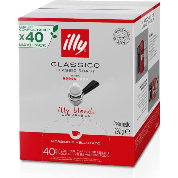 Illy Cialda Filtrocarta ESE Miscela Classica Conf 40 Pz - immagine 1