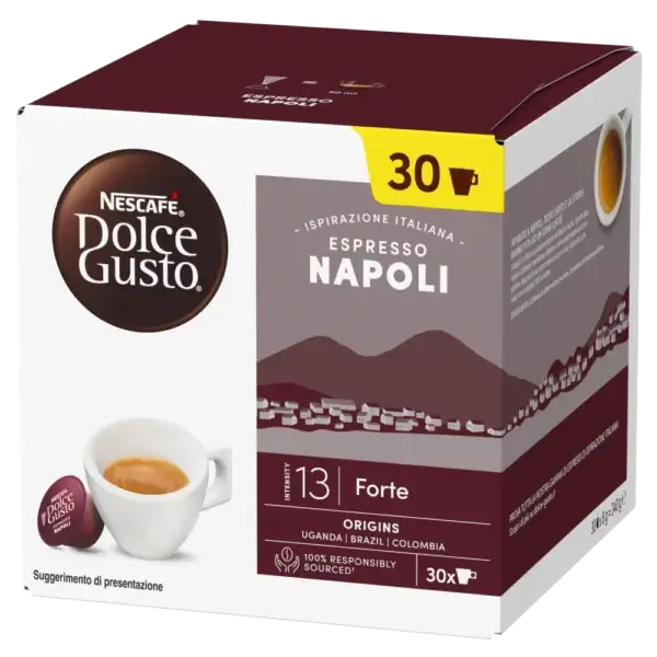 Dolce Gusto Espresso Napoli Maxiformato Conf 30 Pz - immagine 1