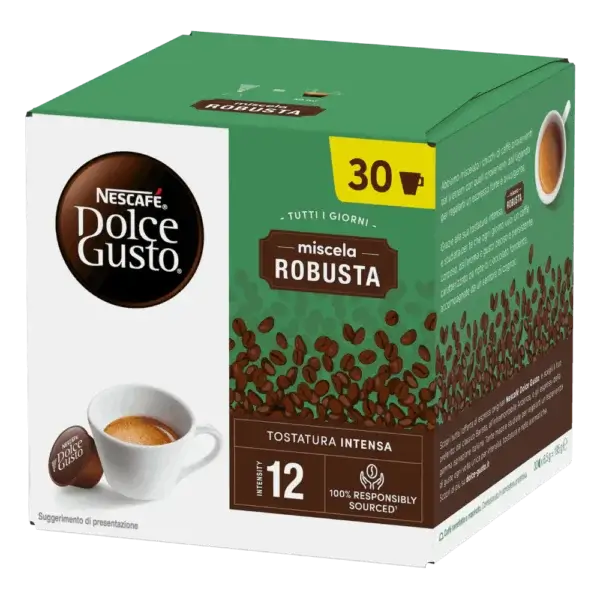 dolce-gusto- miscela-robusta-30 Dolce Gusto miscela Robusta Maxiformato Conf 30 Pz - immagine 1