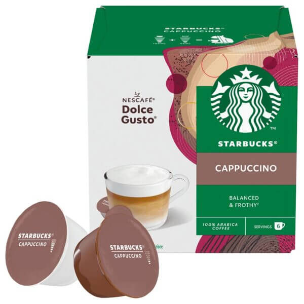 STARBUCKS® Cappuccino by Nescafé® Dolce Gusto® conf. 12 pz - immagine 1