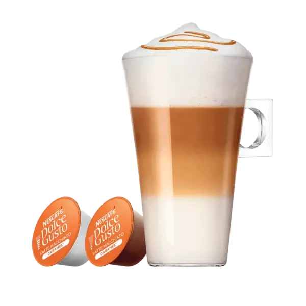 Dolce Gusto Latte Macchiato Caramel Conf 16 Pz - immagine 3